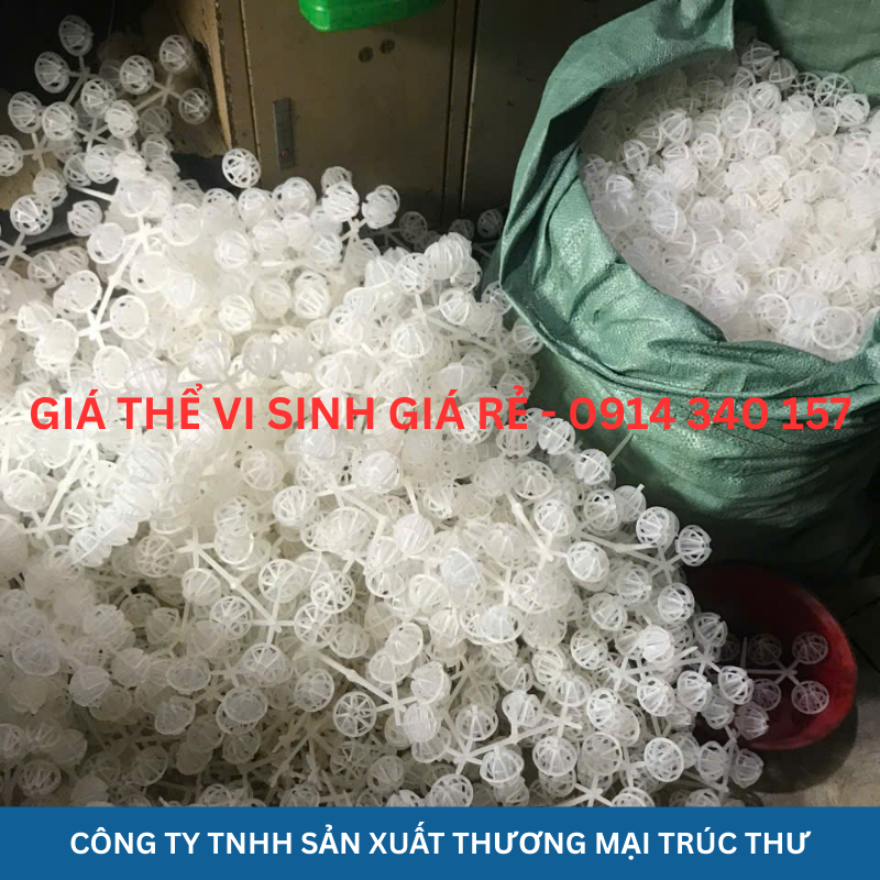 Giá thể vi sinh dạng cầu giá rẻ